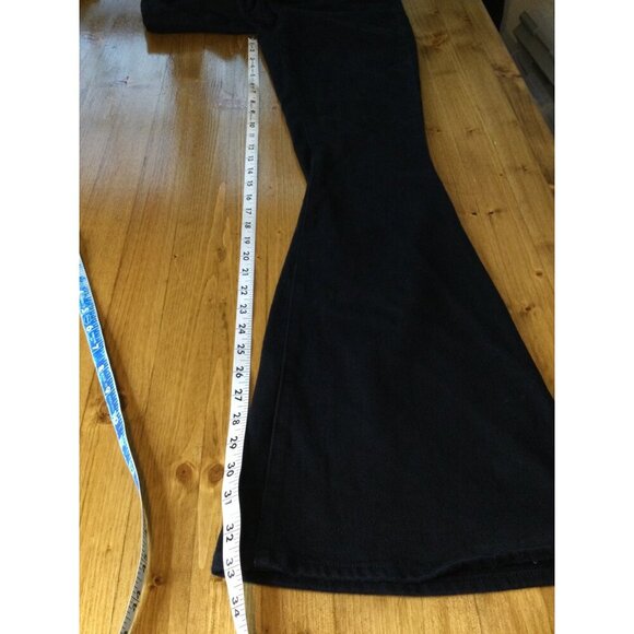 LAgence Black Flared Jeans Womens Size 26 Cotton Spandex - Picture 5 of 6
